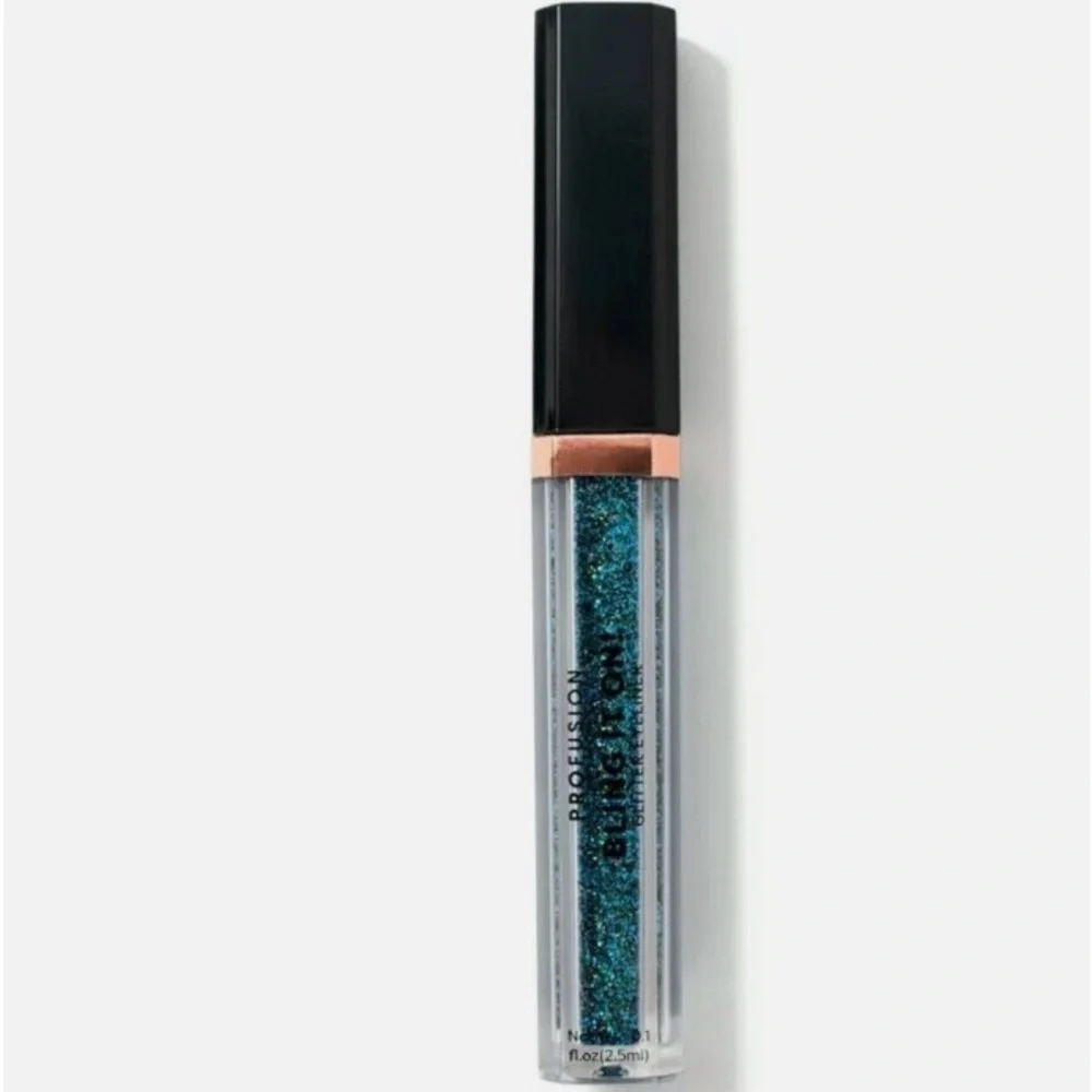 🆕PROFUSION: BLING IT ON Glitter Eye Liner- Wise Sapphire FULL SIZE
